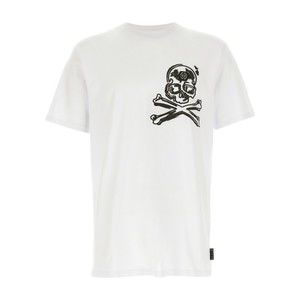 Philipp Plein Skull & Bones Print T-Shirt - NWT